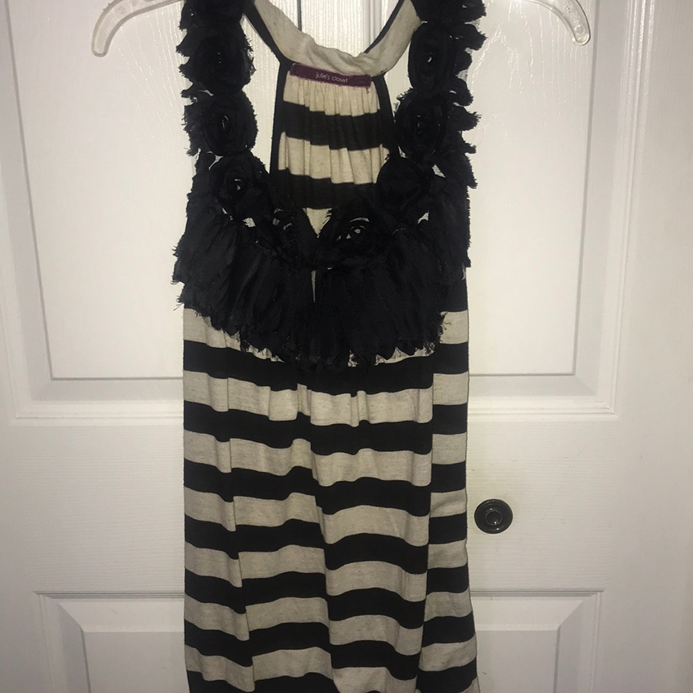 Striped Halter Top